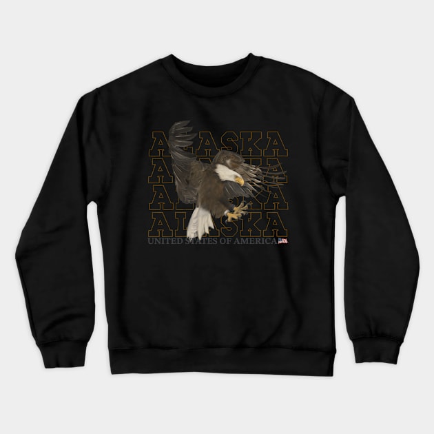 Alaska Crewneck Sweatshirt by JERRYVEE66